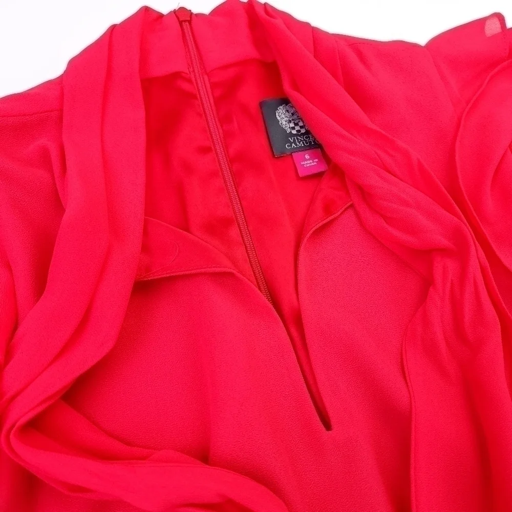 New Vince Camuto Pink Dress Sz 6 - Picture 6 of 10